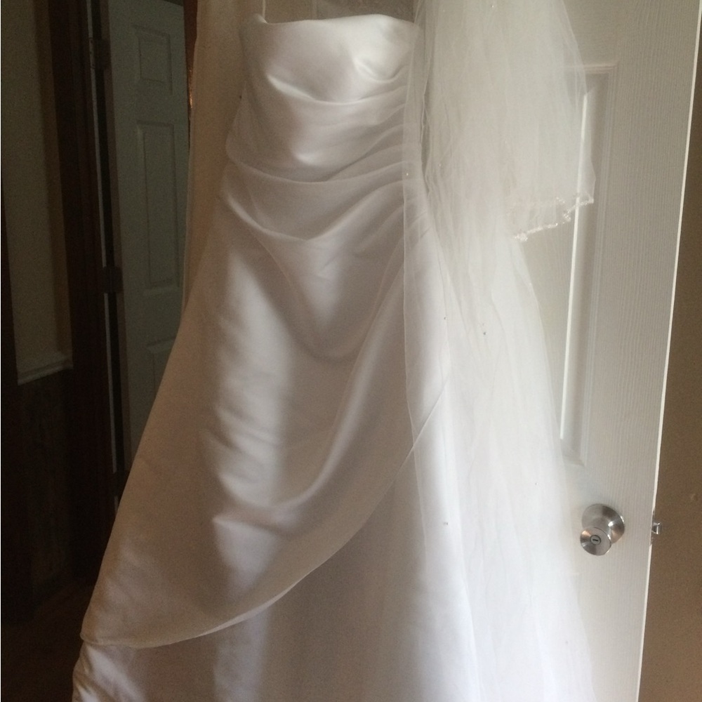 Wedding Dress Size 12 white